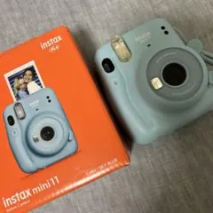 【箱あり】FUJIFILM instax mini ブルー本体