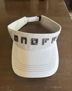 ★ONOFF /オノフ/ホワイト バイザー Play Golf★のサムネイル