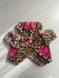 ⭐️ディズニー ミニー ヒョウ柄 マフラー⭐️