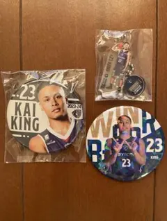 横浜ビー・コルセアーズ キング開選手 グッズ3点セット