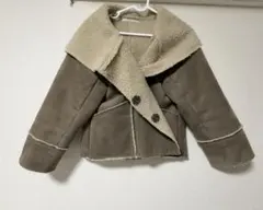 KBF ムートン ブラウンショートコート