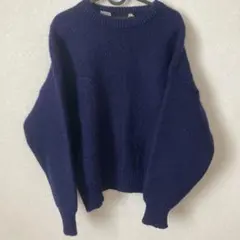 【イギリス製】eskimo knitwear / エスキーモ ウールニットL