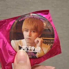 EBIDAN THE LIVE 2025 特典バッジ 超特急 タカシ