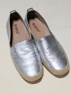 KISCO by BARCLAY ローファー シルバー 24.5cmのサムネイル