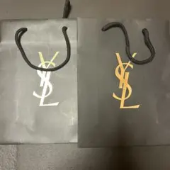 YSL 黒の紙袋 2枚セット