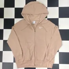 NIKE スウェットフルジップ　ベージュ