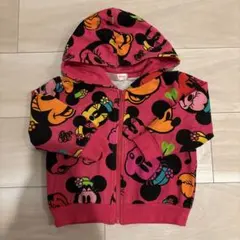 ディズニー　ミニーパーカー 80