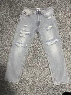 Aape×9090 デニムパンツ　サイズMのサムネイル