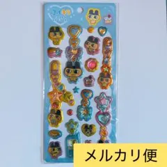 【正規品】新作　たまごっち　ぷくキラ　チャームステッカー　まめっち