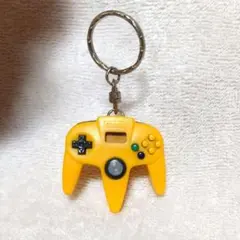 ニンテンドー64 コントローラ　キーホルダー　任天堂　平成レトロ　当時物