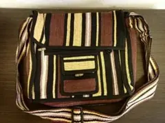 エスニック柄　ネパール　ショルダーバッグ