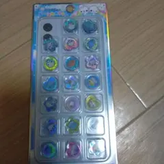 ぷくぷくあわわちゃん　おはじきシール