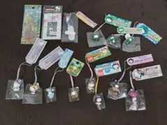 Hello Kitty ハローキティ 地域限定根付ストラップ·他 14種セット