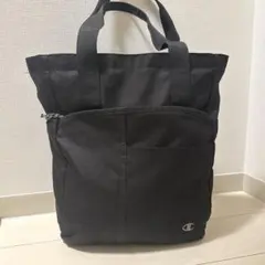 多機能チャンピオン　黒トートバッグのサムネイル