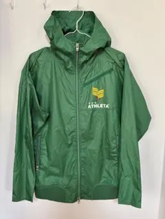 アスレタ ATHLETA Mサイズ　ナイロンジャケット グリーン