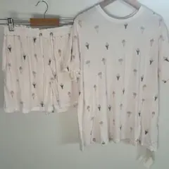 ジェラートピケ　半袖　ショートパンツ　冷感　セットアップ　ルームウェア セット