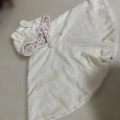 Miki House ベビーポンチョ ホワイト