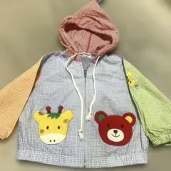 希少 MIKIHOUSE チェック柄ジャケット