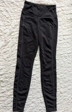 H&M●黒レギンス ハイウエスト MOVE ブラックレギンス XS●美品