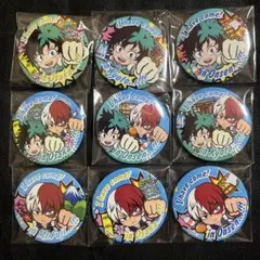 僕のヒーローアカデミア　ヒロアカ　ご当地　缶バッジ　緑谷出久　轟焦凍　まとめ売り