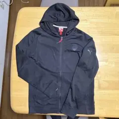 PUMA プーマ ジップアップパーカー ブラックMサイズ