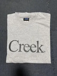 Creek Tシャツ Creek(クリーク) ロゴプリントTシャツ グレー サイズ 2XL