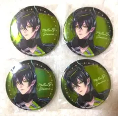 ツイステ　一番くじ　H賞　缶バッジ　マレウス　4個セット