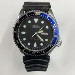 【希少◎ 稼働】セイコー 腕時計 スキューバ チタン 自動巻き 純正ベルト JA-2079| セイコー SEIKO ダイバー 200m オールチタン製 7S26