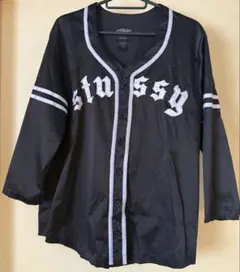 STUSSY ステューシー ベースボール シャツ Mサイズ STUSSY（ステューシー）ベースボールシャツ MLB | zoomies