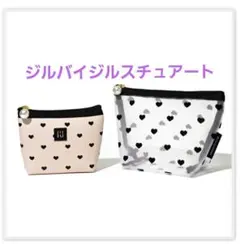 SWEET 付録　ジルスチュアート ポーチ２点 ハート柄