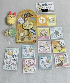 うさぎ　チャーム　ガチャガチャ　シールセット