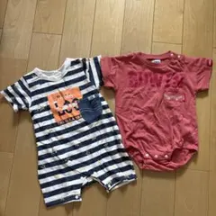 ❁⃘*.゜60~70サイズ( ˊᵕˋ )Lee EDWINロンパース2点セット