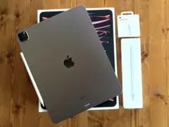 iPadPro12.9第6世代128GBスペースグレー 第2世代ペンシル＋ペン先