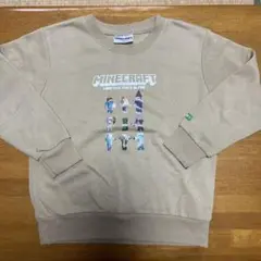 ボーイズ　Minecraft裏起毛トレーナー