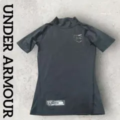 UNDER ARMOUR キッズ アンダーシャツ 野球 ハイネックシャツ 黒