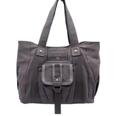 BURBERRY BLUE LABEL Canvas Tote Bag