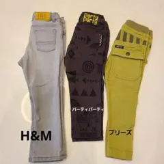 H&M　PartyParty BREEZE の3点セット　　　　　90～95cm