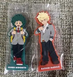 一番くじ 僕のヒーローアカデミア I賞ラバースタンド　緑谷出久　爆豪勝己