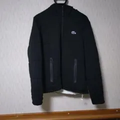 LACOSTE ラコステ 中綿 フード付き ジャケット ブラックリバーシブル