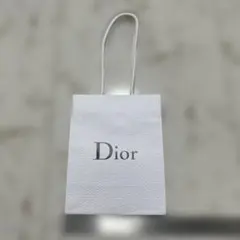 Dior ホワイトショップ袋 小型