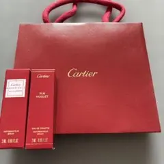 Cartier カルティエ 香水 2ml セット　 ショッパー オードトワレのサムネイル