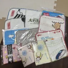 キャラクタータオル12枚セット