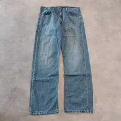 リーバイス569 Levis W34 ワイド バギー 青 古着 ヒゲ 23520