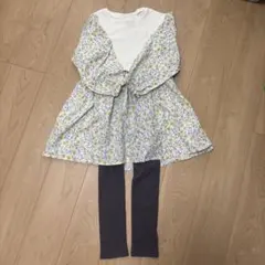 プティマイン　ワンピース　レギンス　セット