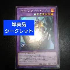 【準美品】遊戯王　竜騎士ブラックマジシャンガール　シークレットレアカード