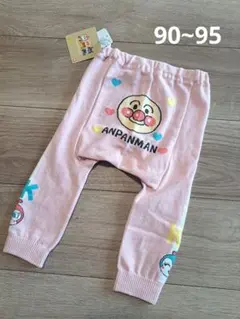 【新品】アンパンマン ベビー スパッツ ピンク 90.95のサムネイル
