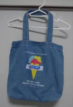 【BLUE SEAL】デニムトートバッグ　ブルーシール