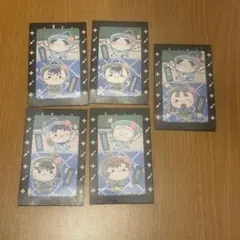 【即日発送】フリューくじ 忍たま 半券 カード 5枚