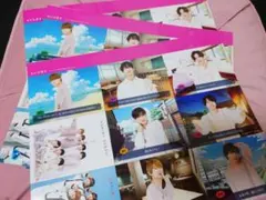 なにわ男子　POTATO　メッセージカード　厚紙　3枚セット