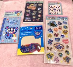 Angel Blue♡シール　５種セット　ネイルシール